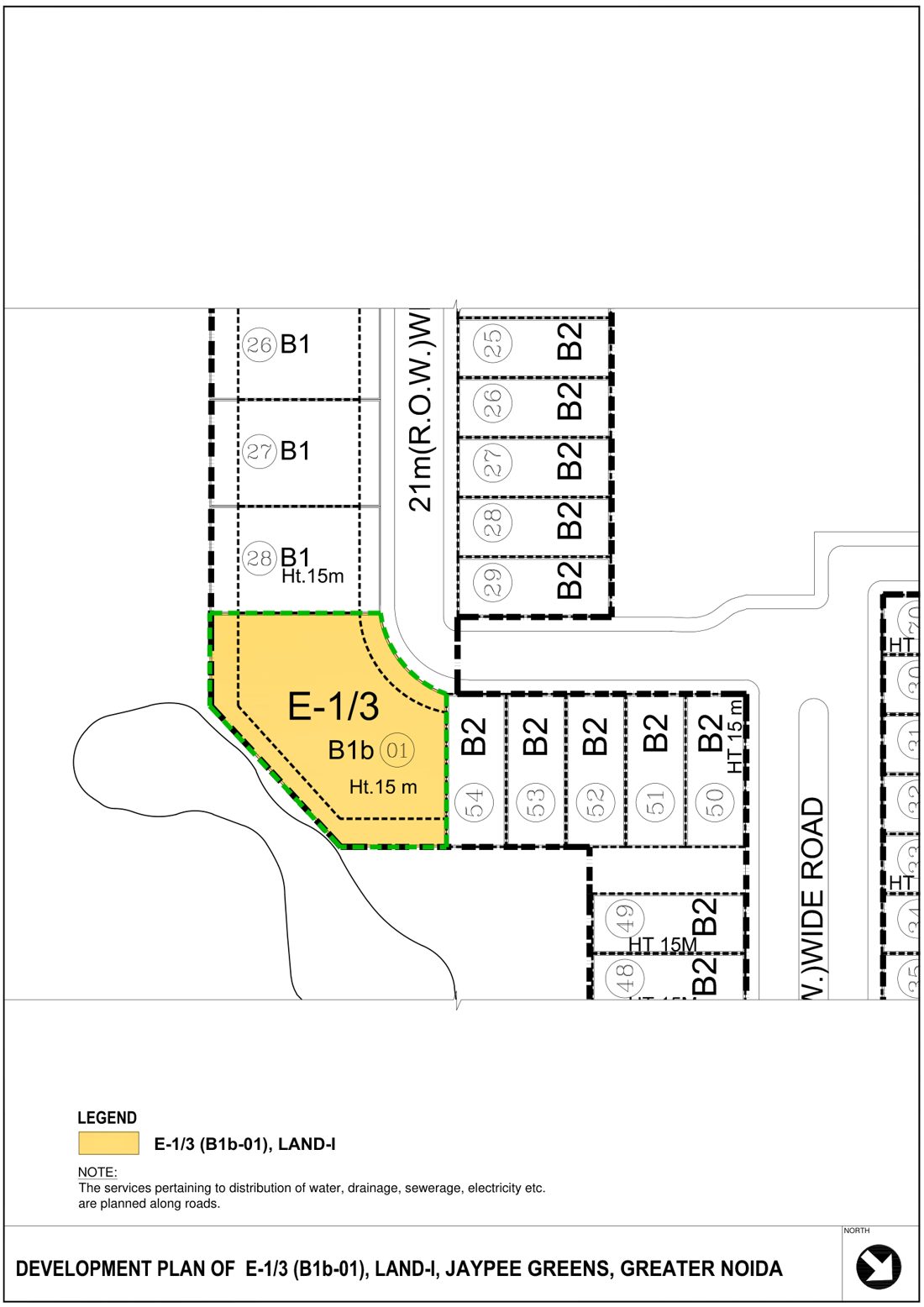 Jaypee Greens, E-1/3 Land 1, Greater Noida